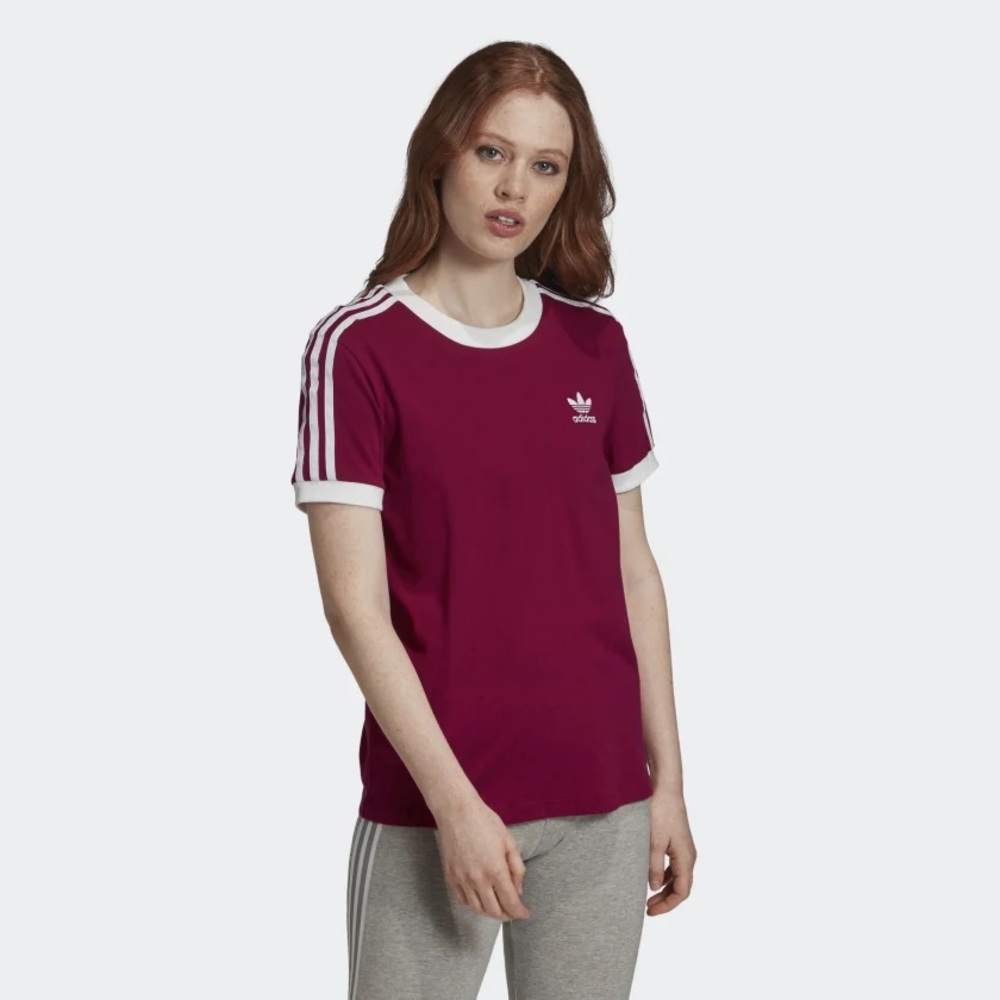 Adidas Power Berry 3-Stripes Tee Size Large